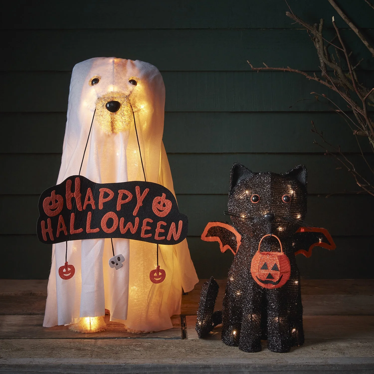 Cat Battery Outdoor Halloween Decoration - Image 5