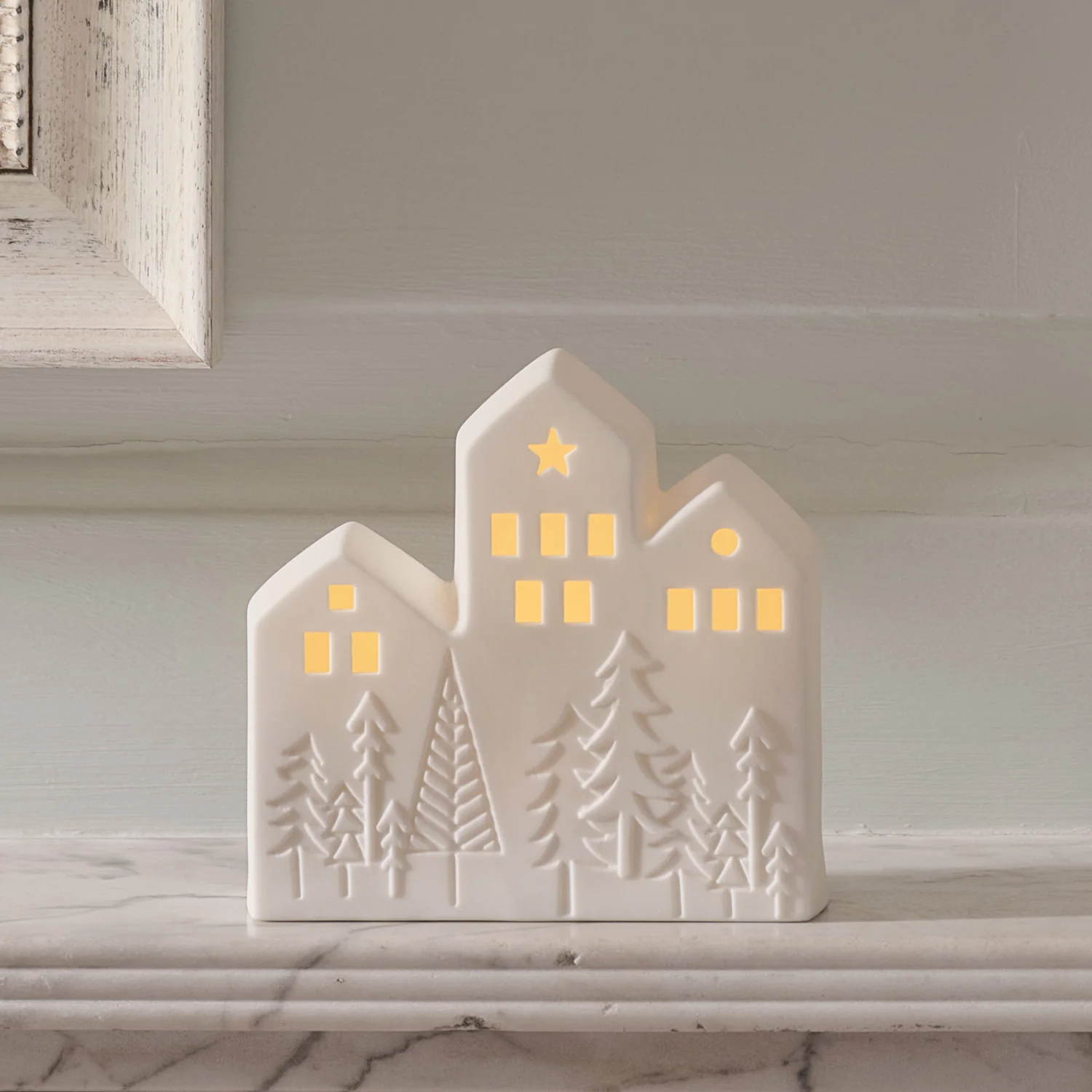 Ceramic House LED Christmas Decoration - Image 9