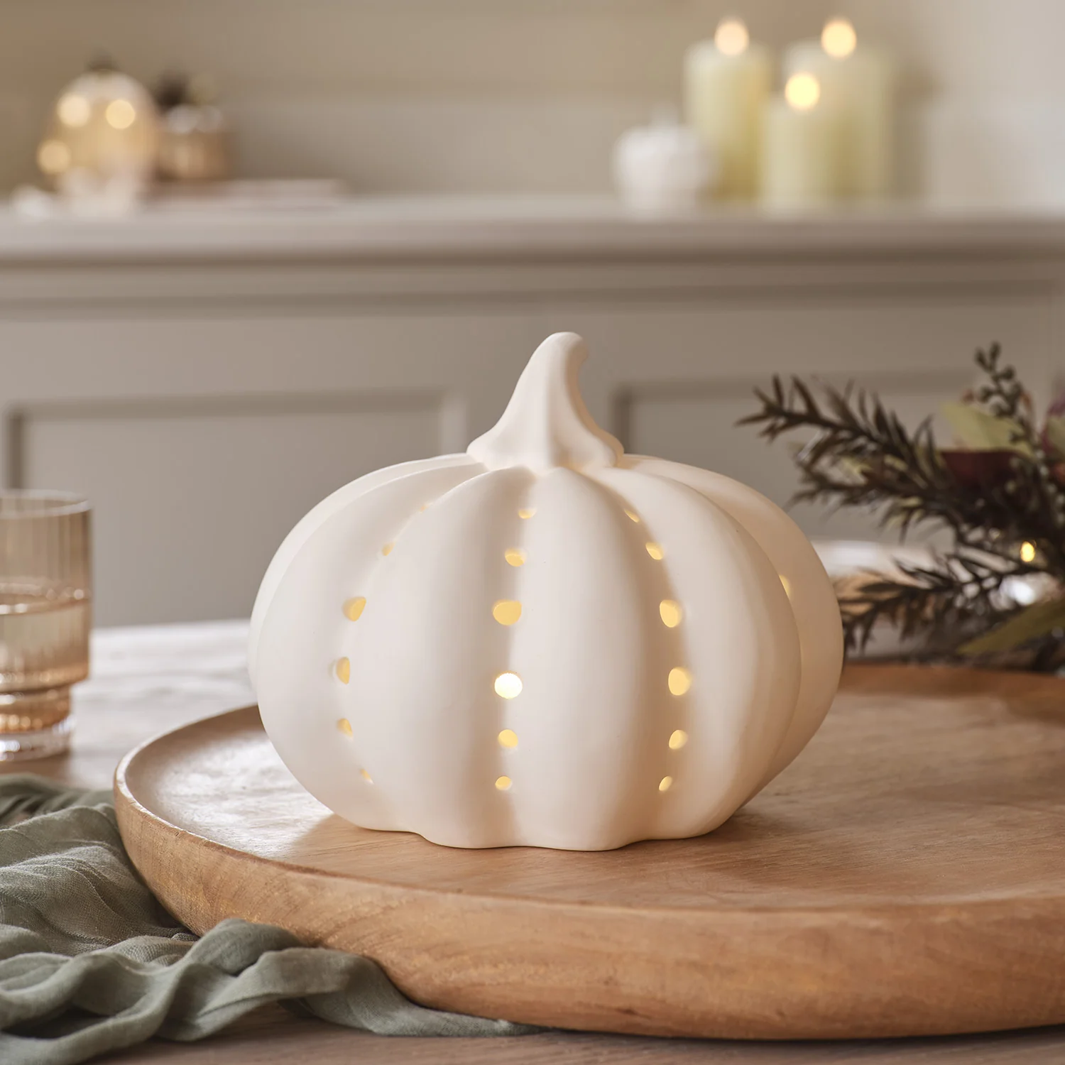 Ceramic Pumpkin Light - Image 2