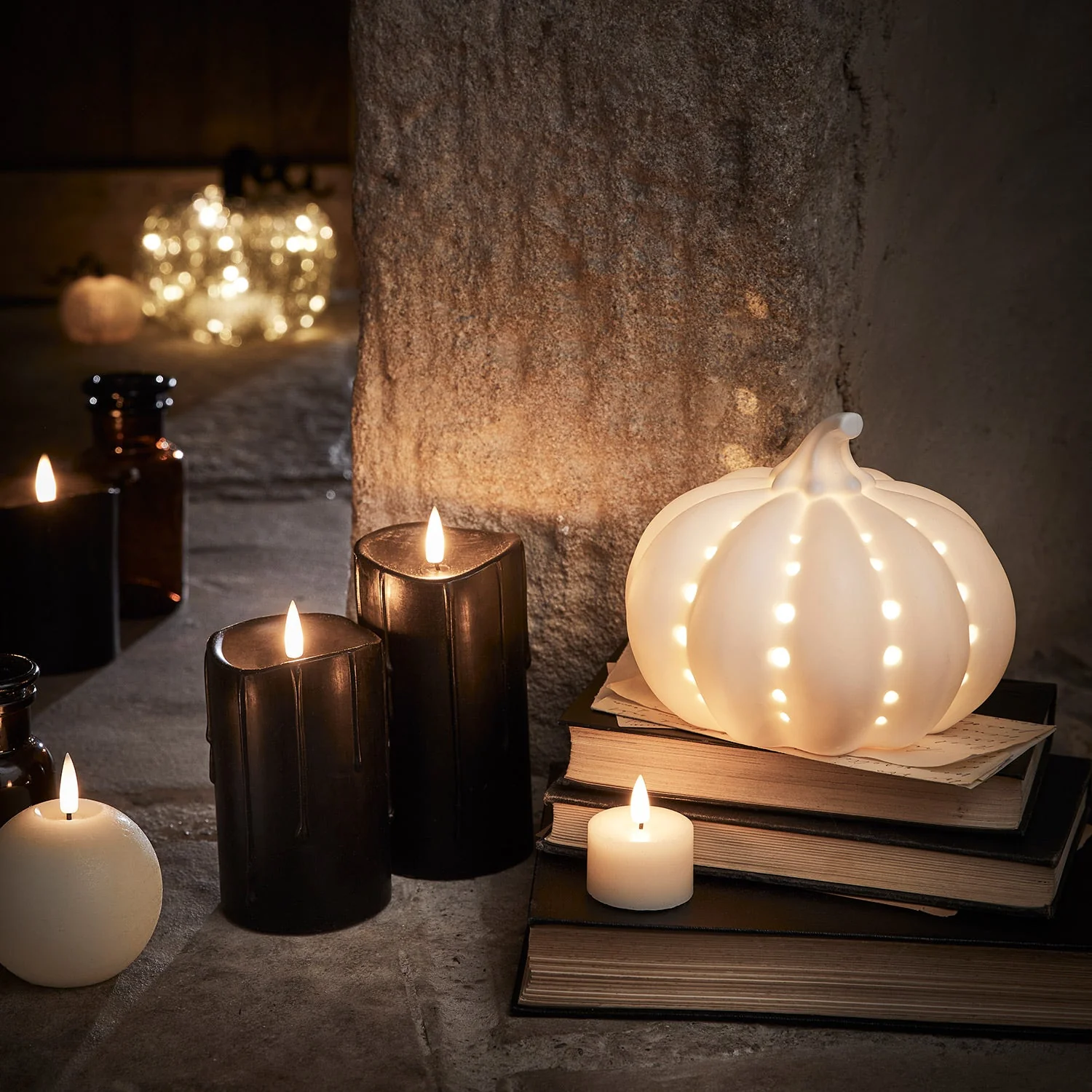 Ceramic Pumpkin Light - Image 9