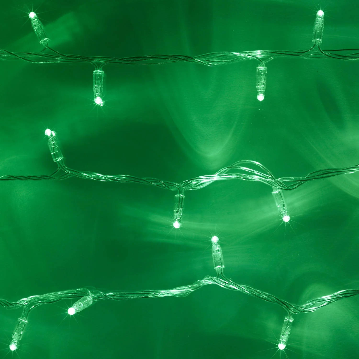 Core Connect 10m 100 Green Connectable Fairy Lights Clear Cable - Image 3