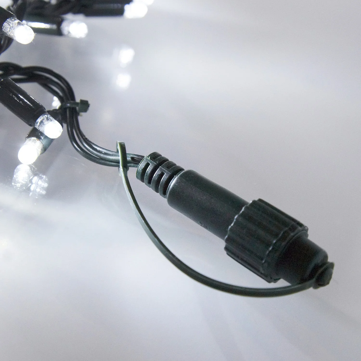 Core Connect 10m 100 White Connectable Fairy Lights Green Cable - Image 5