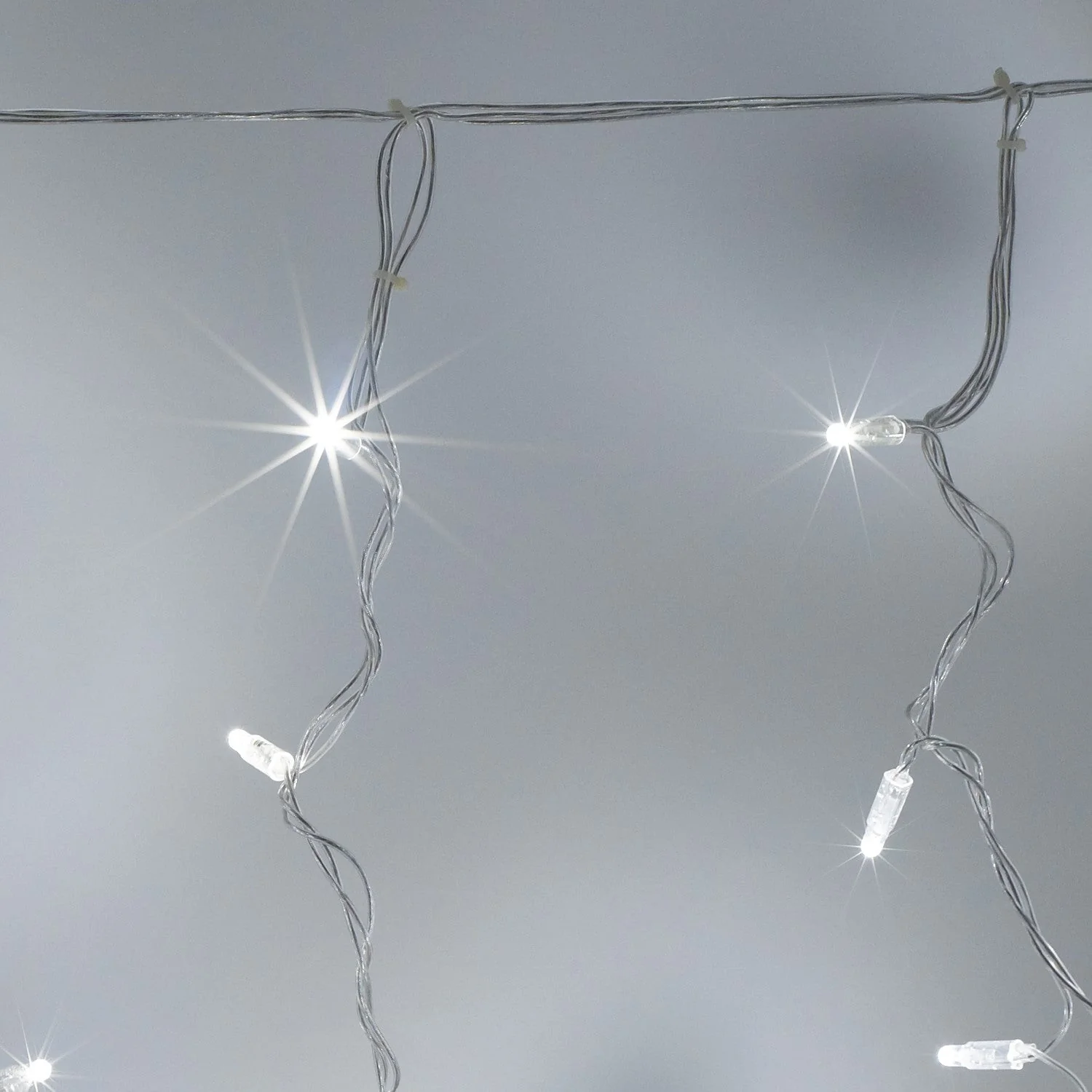 Core Connect 2m x 1m 96 White Connectable Curtain Lights Clear Cable - Image 2