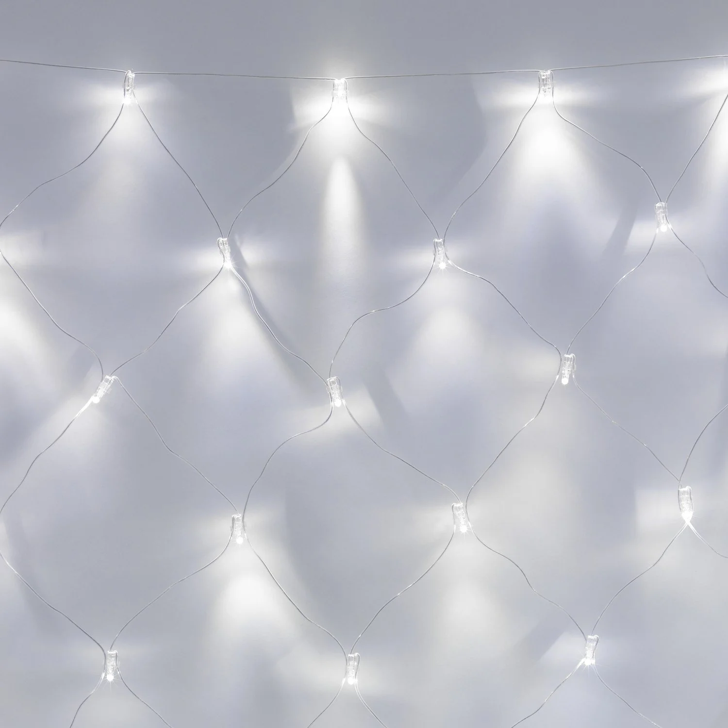 Core Connect 6m x 2m 420 White Connectable Net Lights Clear Cable - Image 3