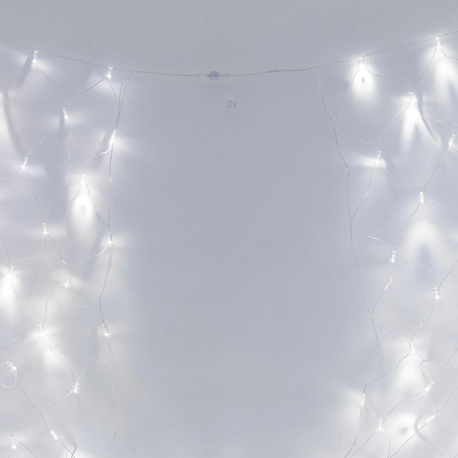 Core Connect 6m x 2m 420 White Connectable Net Lights Clear Cable - Image 4
