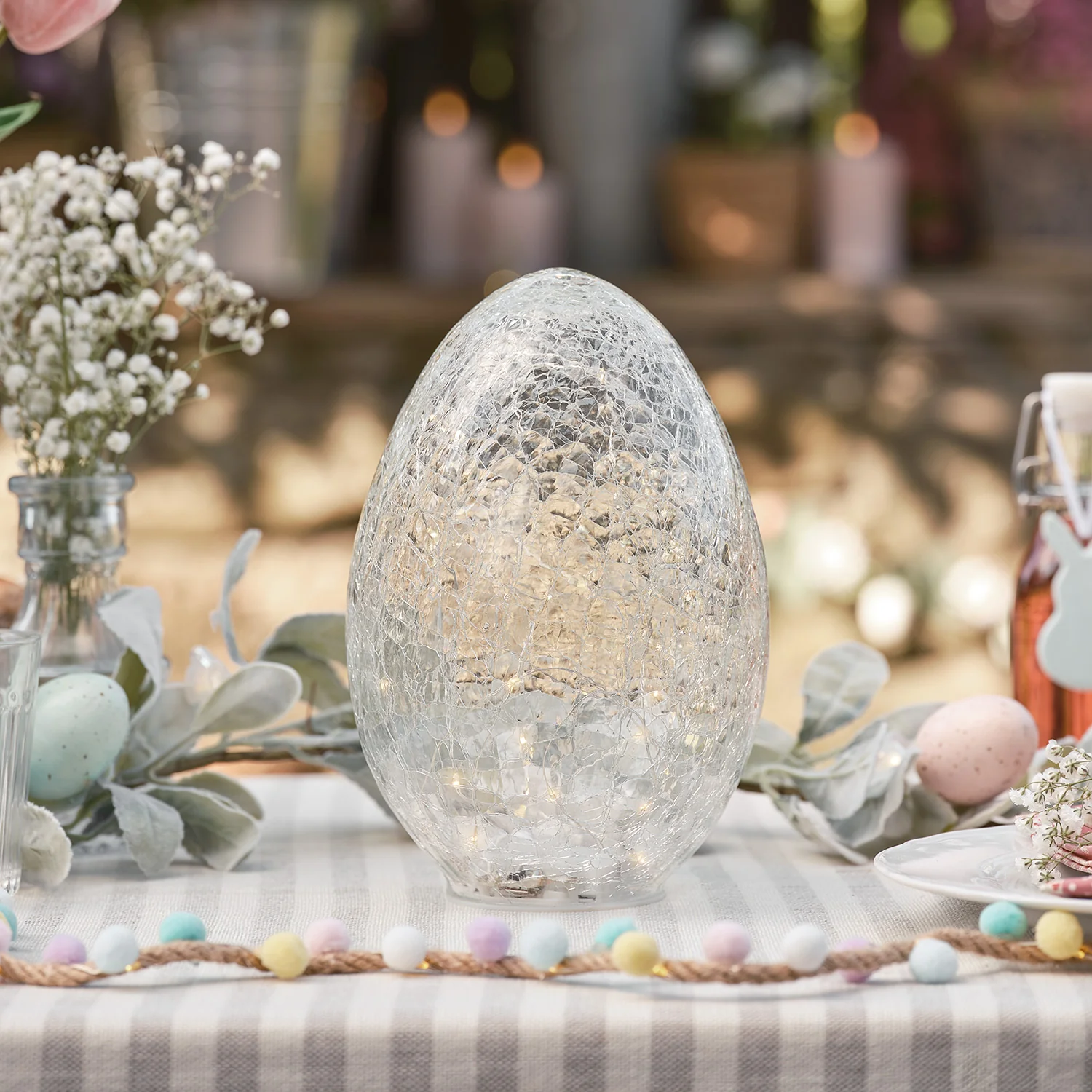 Crackle Glass Easter Egg Light - Image 3