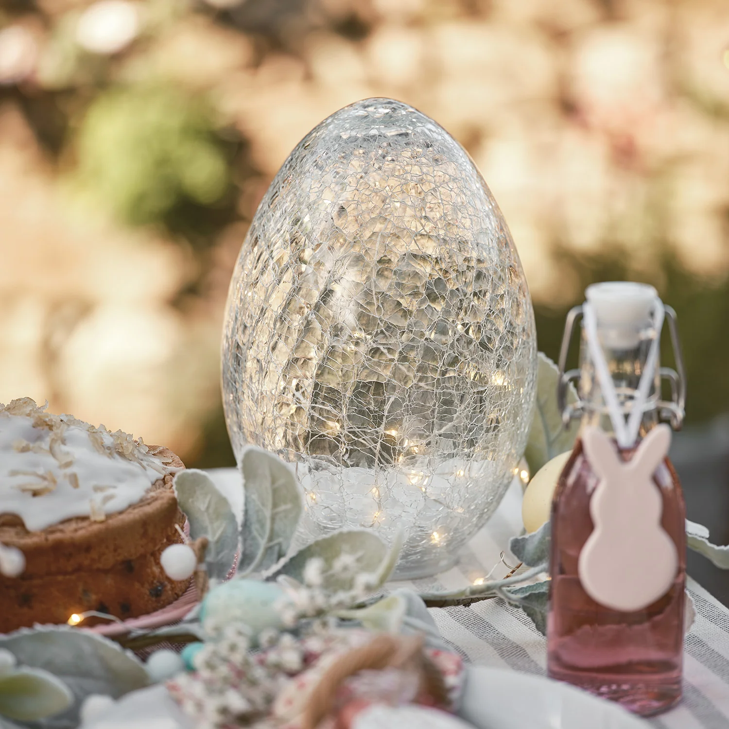 Crackle Glass Easter Egg Light - Image 4