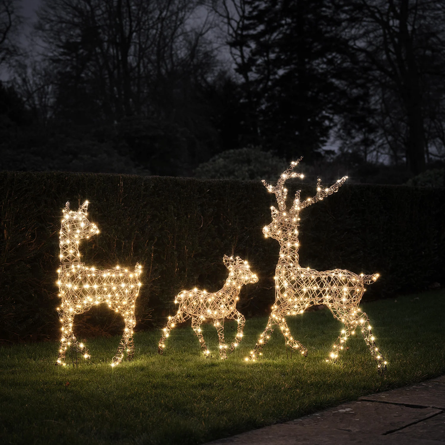 Dual LED Studley XL Light Up Reindeer Family - Image 6