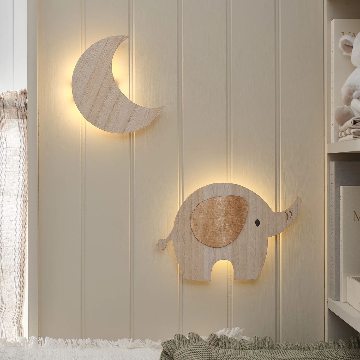 Ernie Elephant Children's Wall Light - Image 3