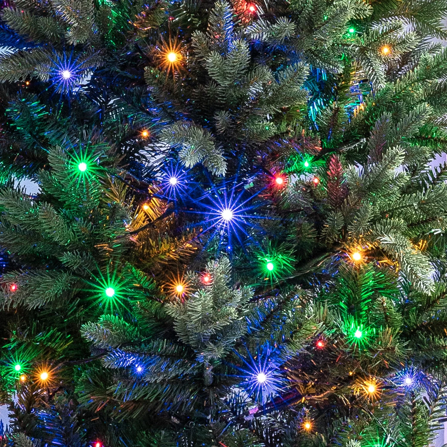 Essential Connect 50m 500 Multi Coloured Connectable Fairy Lights Green Cable - Image 3