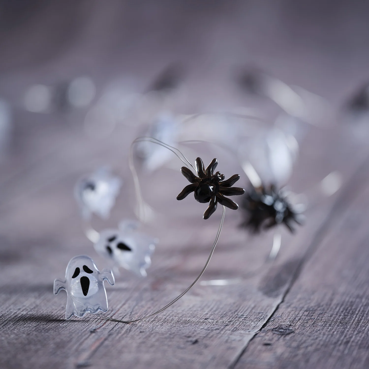 20 Ghost & Spider LED Micro String Lights - Image 4