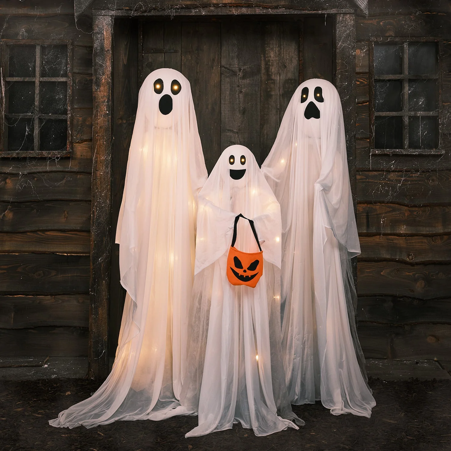 Ghost Family LED Halloween Decoration - Image 2