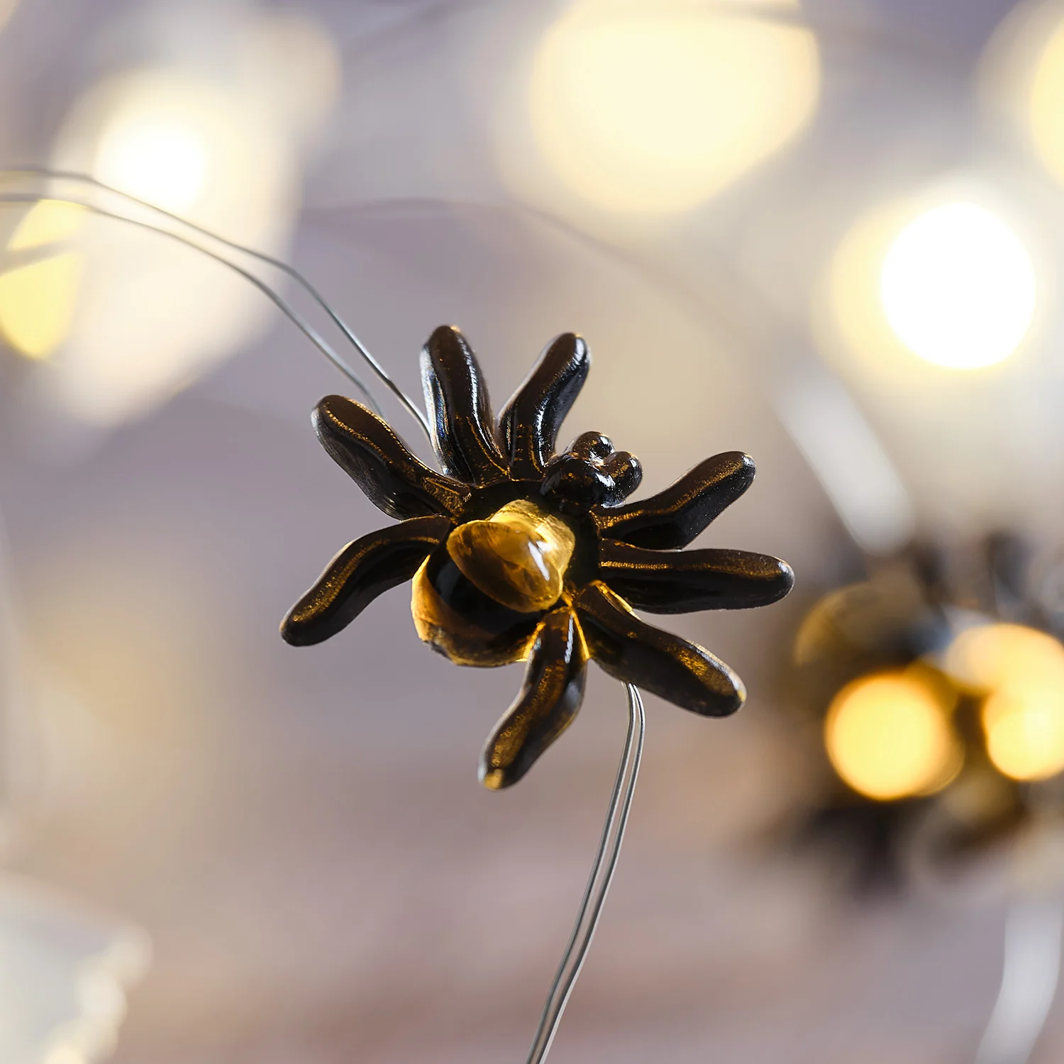 20 Ghost & Spider LED Micro String Lights - Image 3