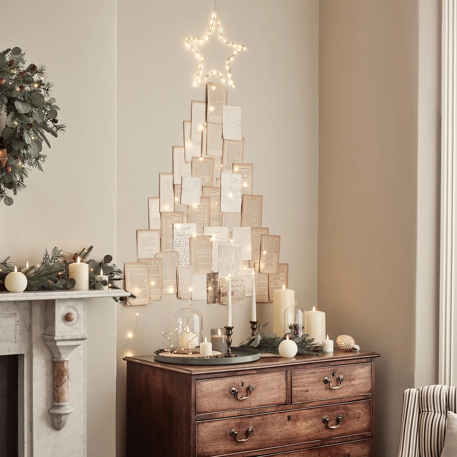 34cm Gold Osby Star Window Light - Image 4