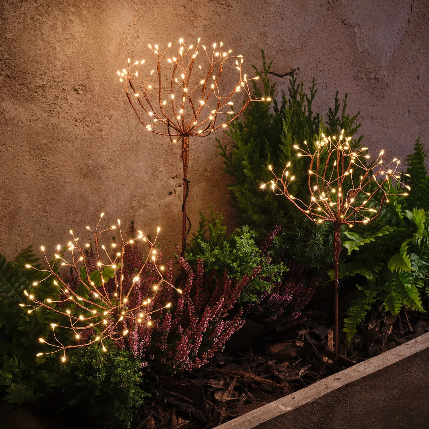 Gold Starburst Solar Stake Light - Image 6