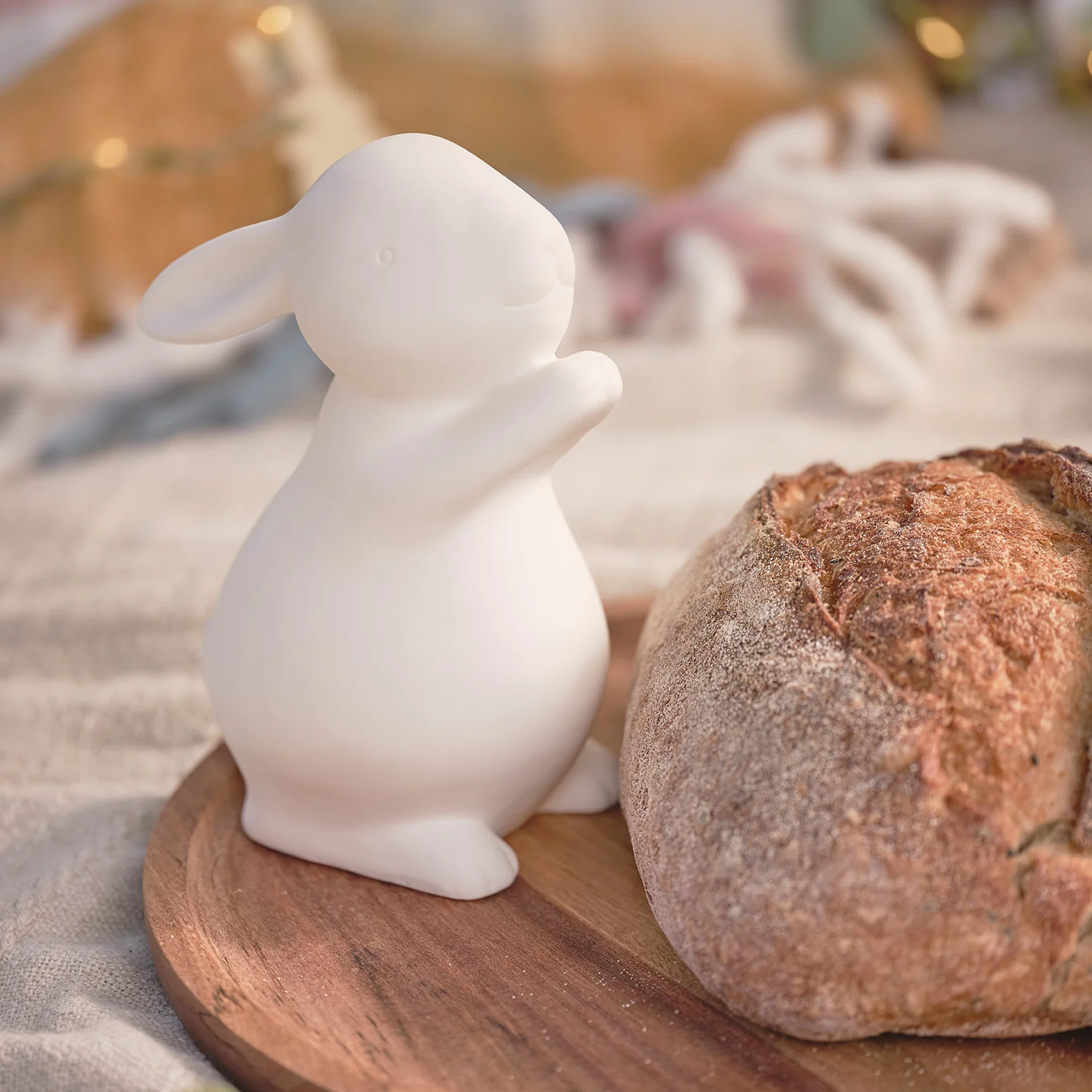 Happy & Hoppy 2 Porcelain Bunny Decorations - Image 10