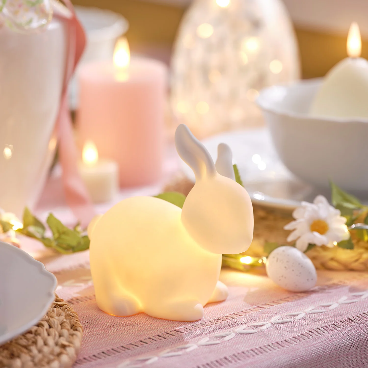 Happy & Hoppy 2 Porcelain Bunny Decorations - Image 7