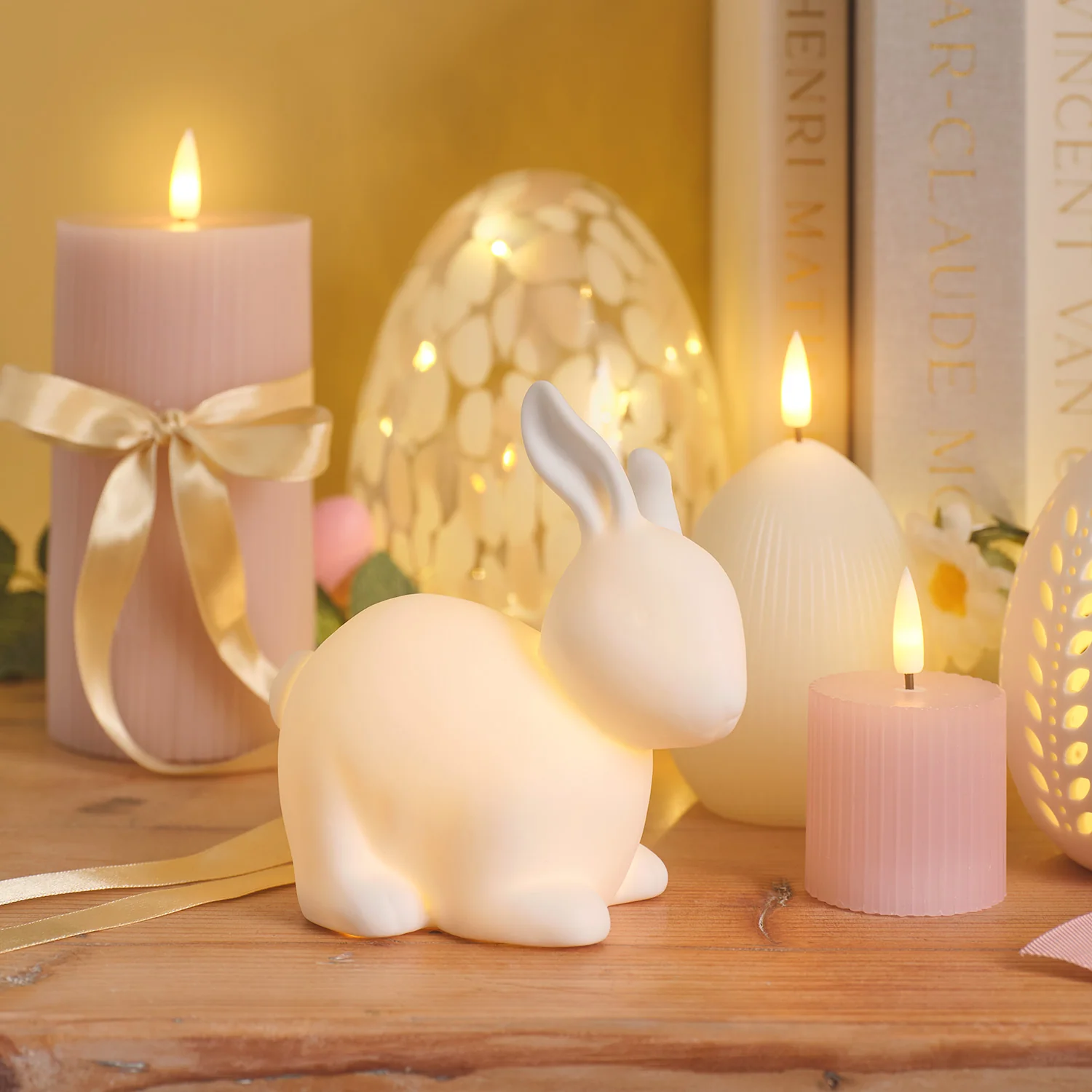Happy & Hoppy 2 Porcelain Bunny Decorations - Image 9