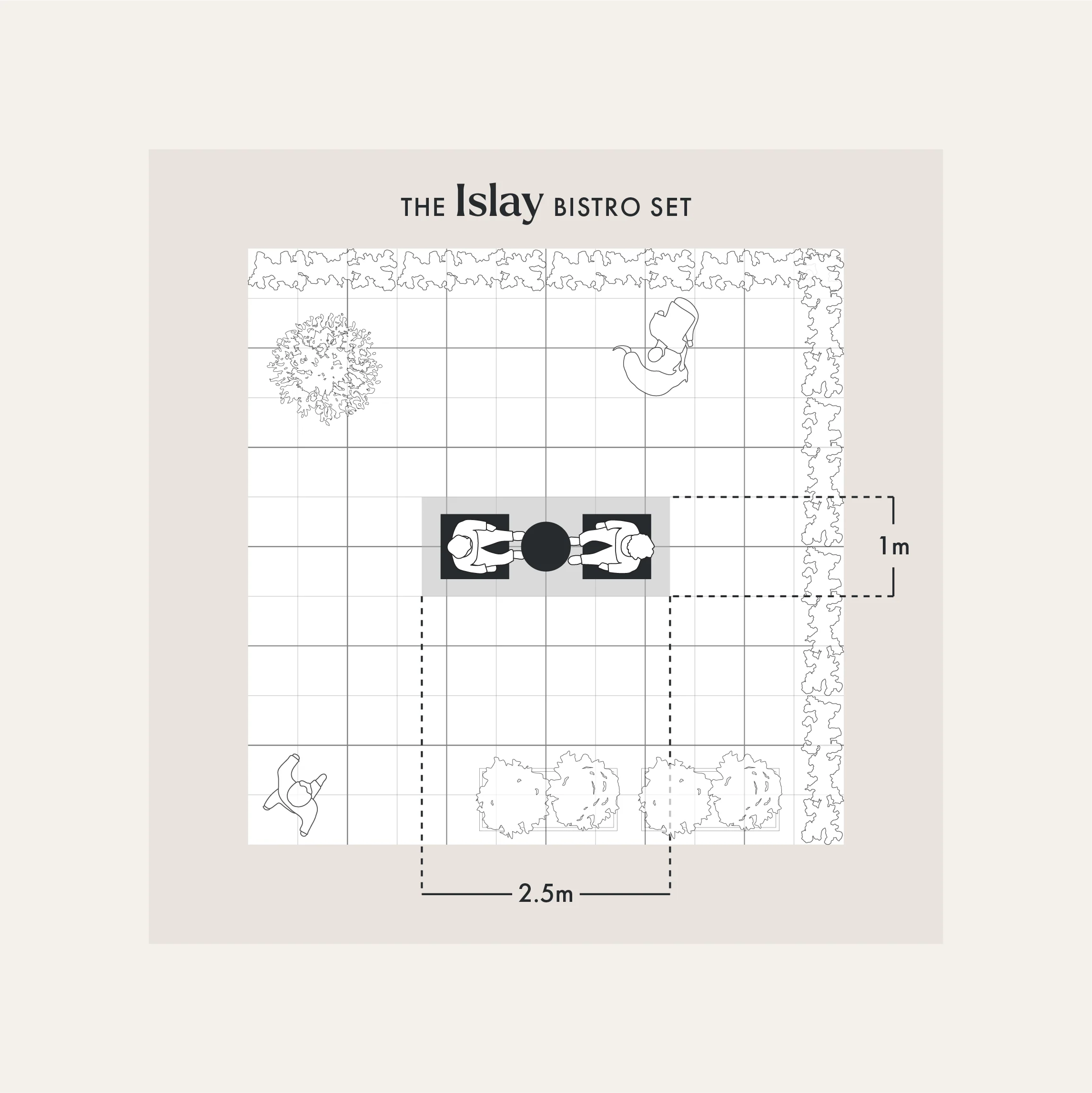 The Islay Bistro Set - Image 4