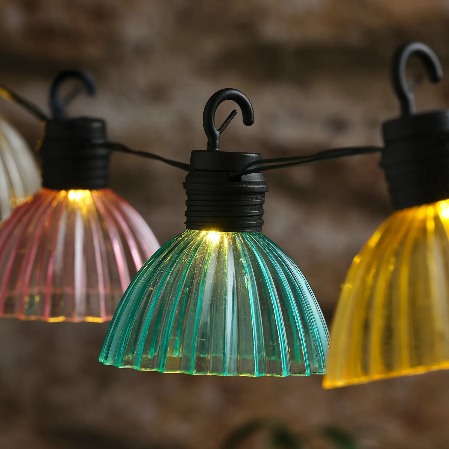 Lustre Pastel Solar Fairy Lights - Image 3