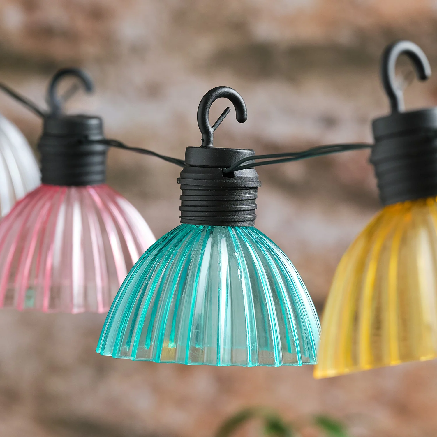 Lustre Pastel Solar Fairy Lights - Image 4