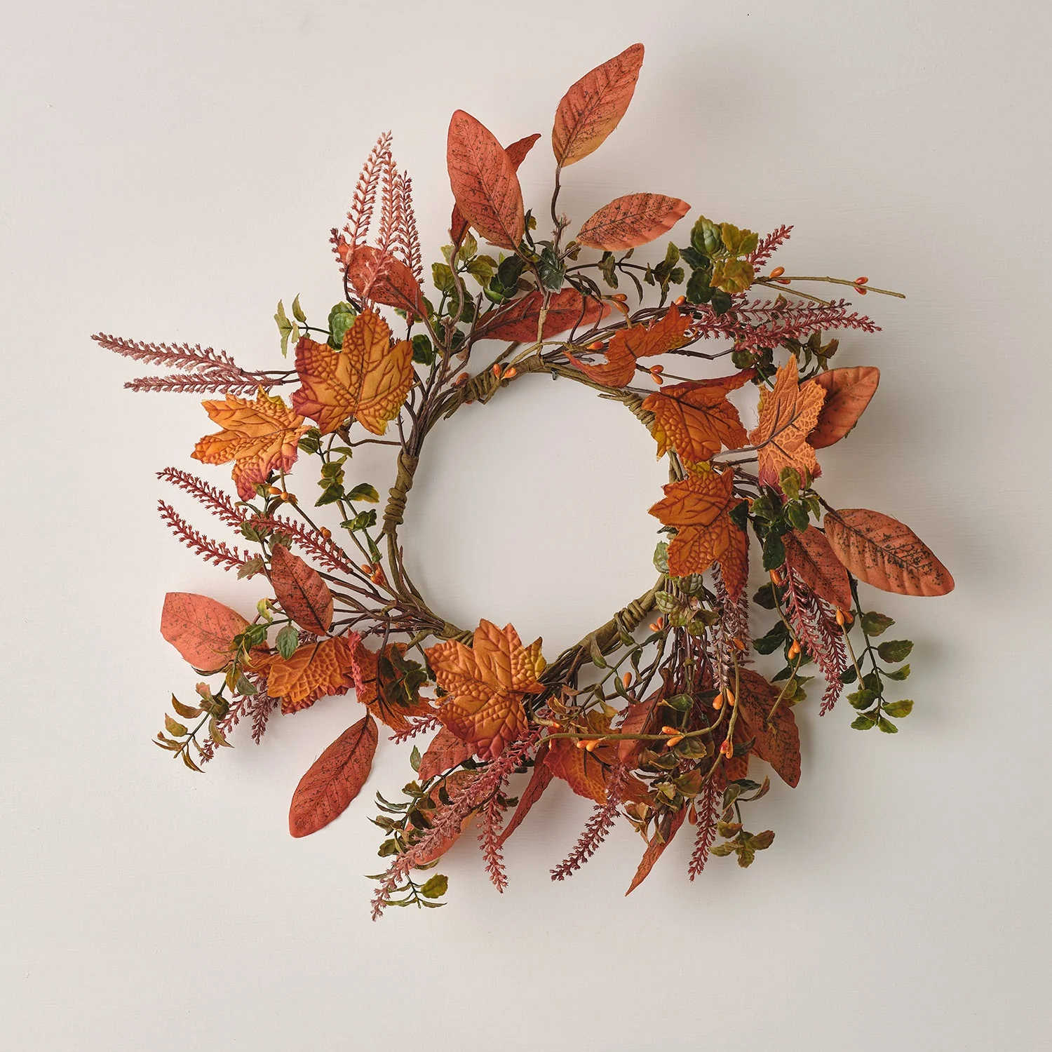 Maple Leaf Autumn Wreath & Garland - Image 3