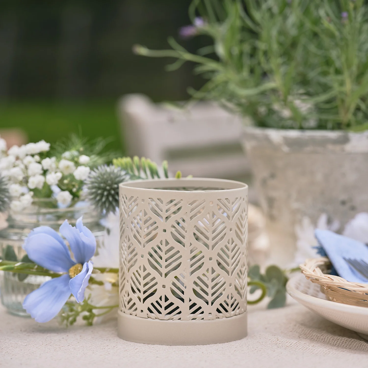 Metal Solar Lantern - Image 2