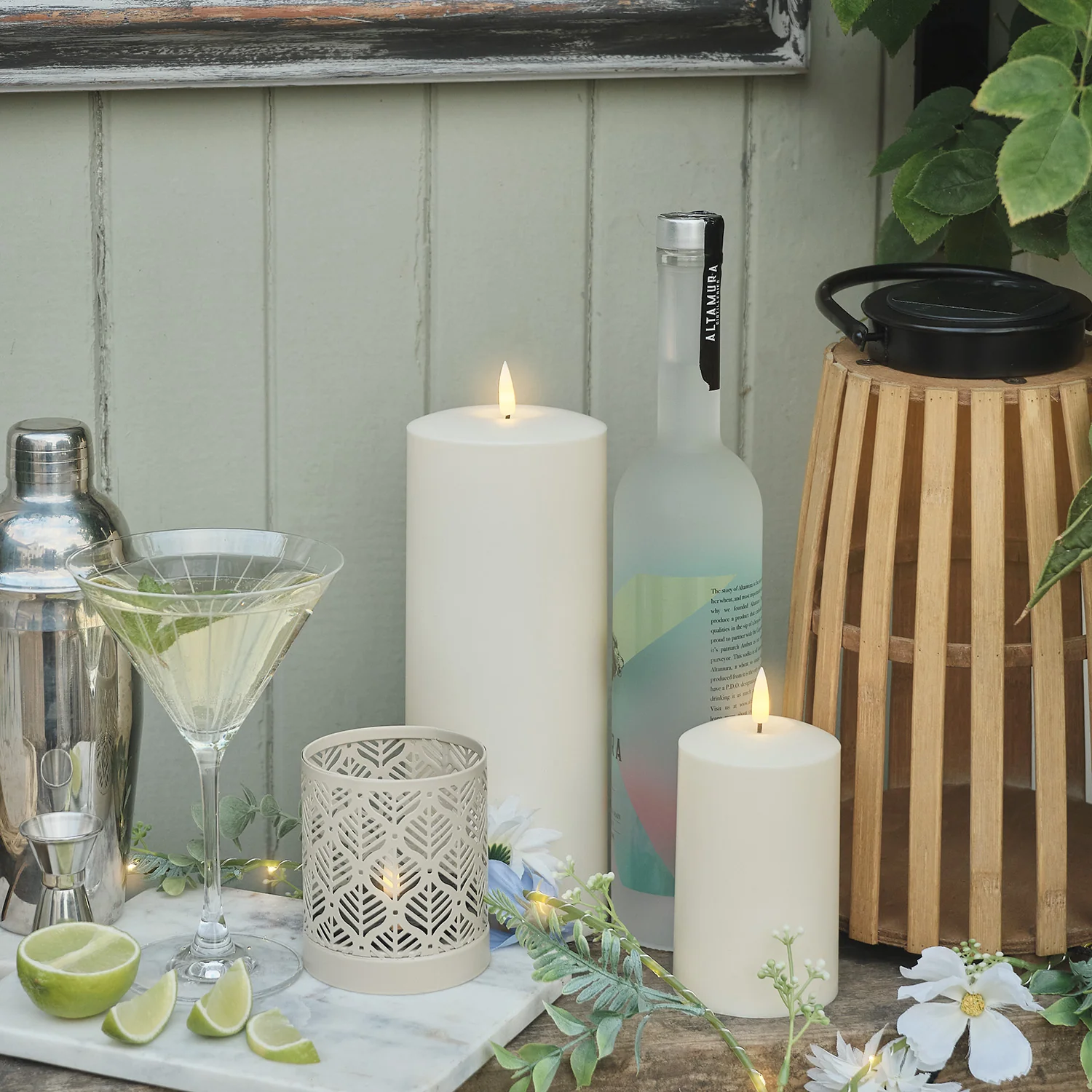 Metal Solar Lantern - Image 3