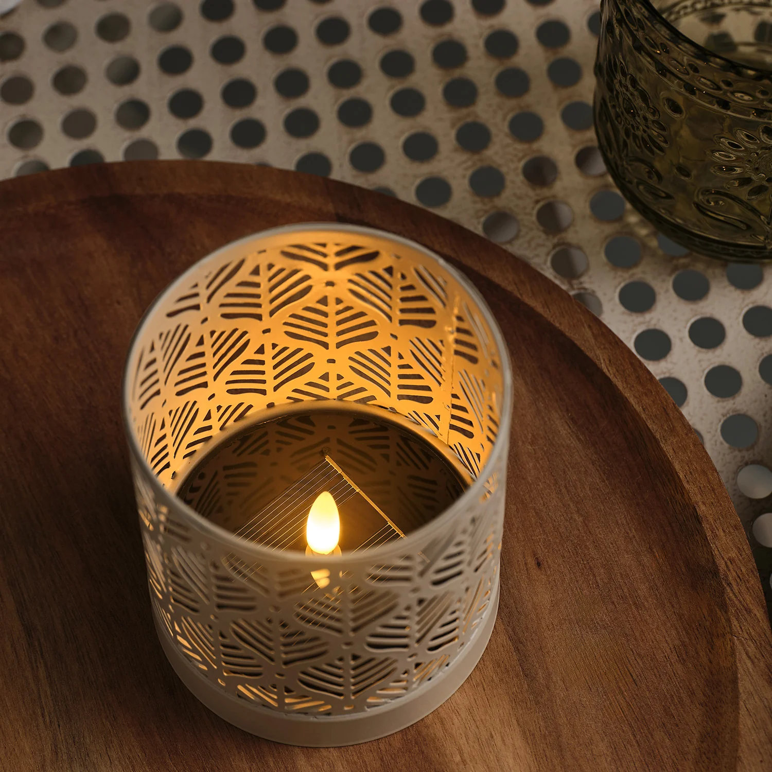 Metal Solar Lantern - Image 4
