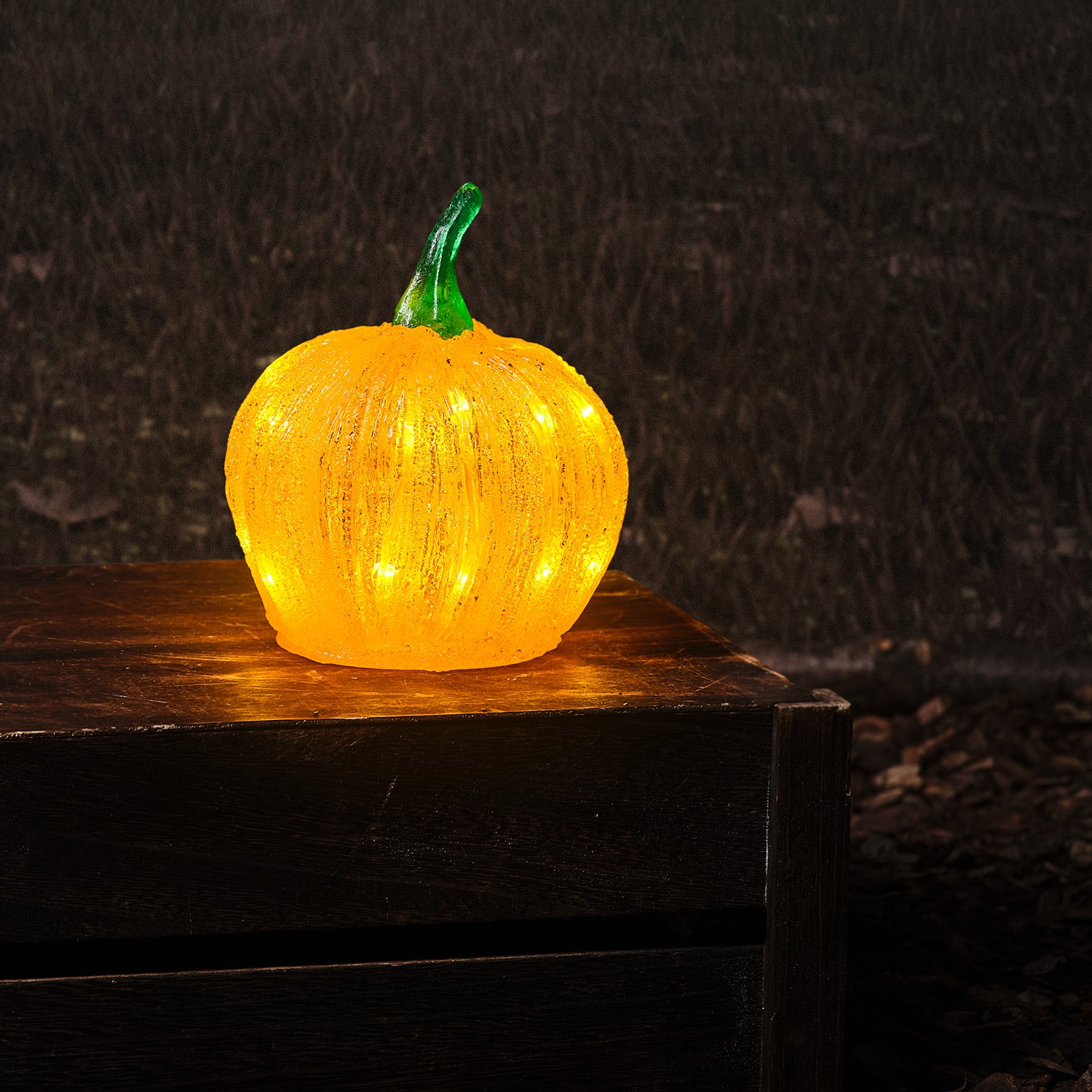 15cm Pumpkin Light Up Halloween Decoration - Image 4