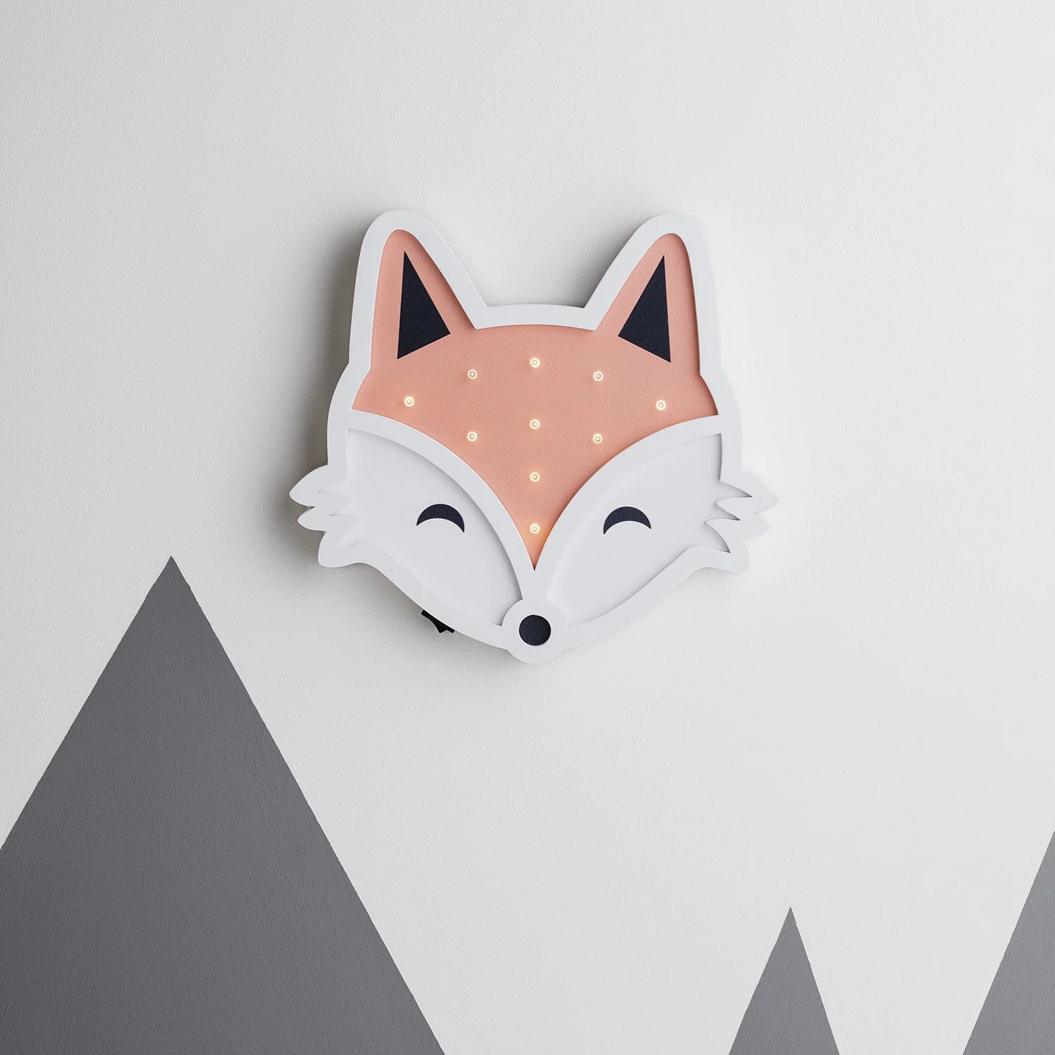 Mr Fox Battery Children's Wall Light - Image 2