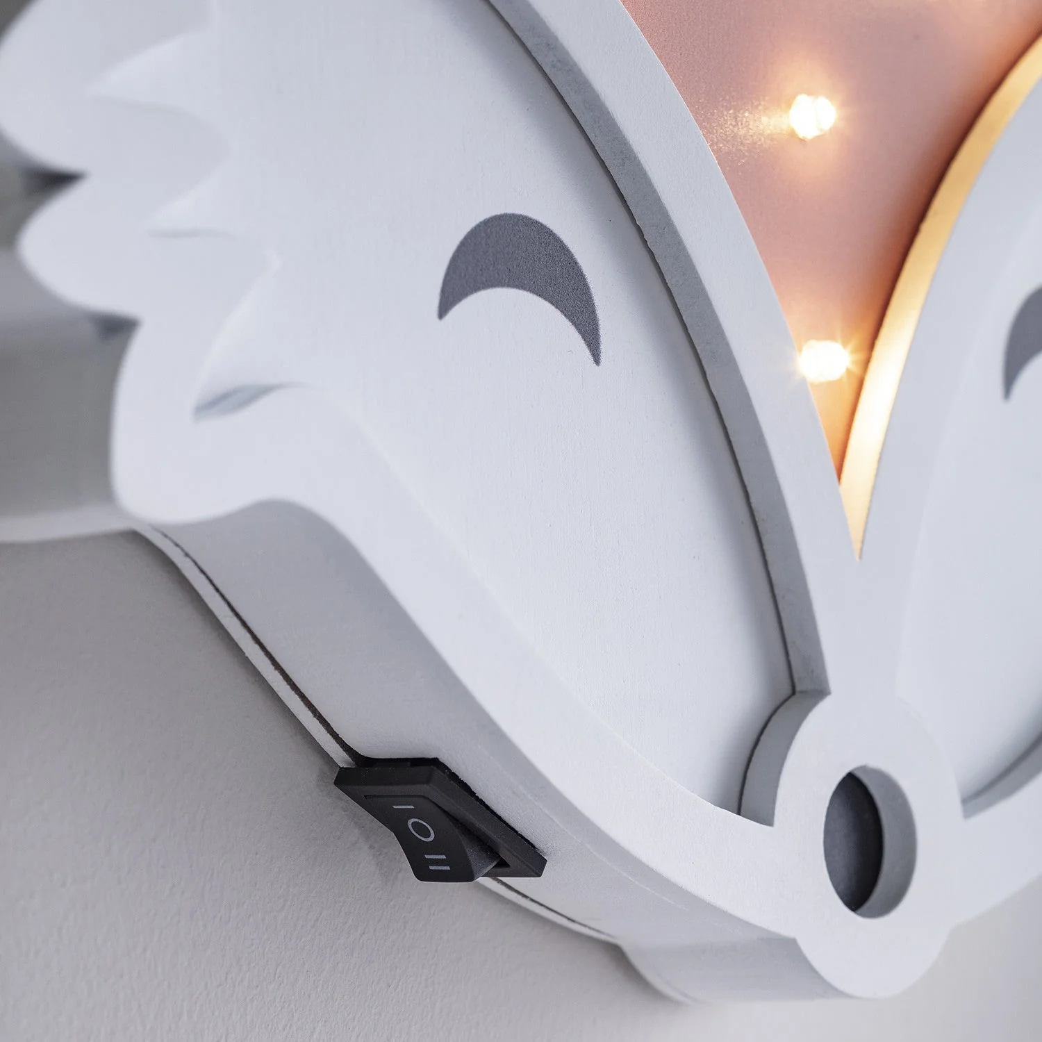 Mr Fox Battery Children's Wall Light - Image 3