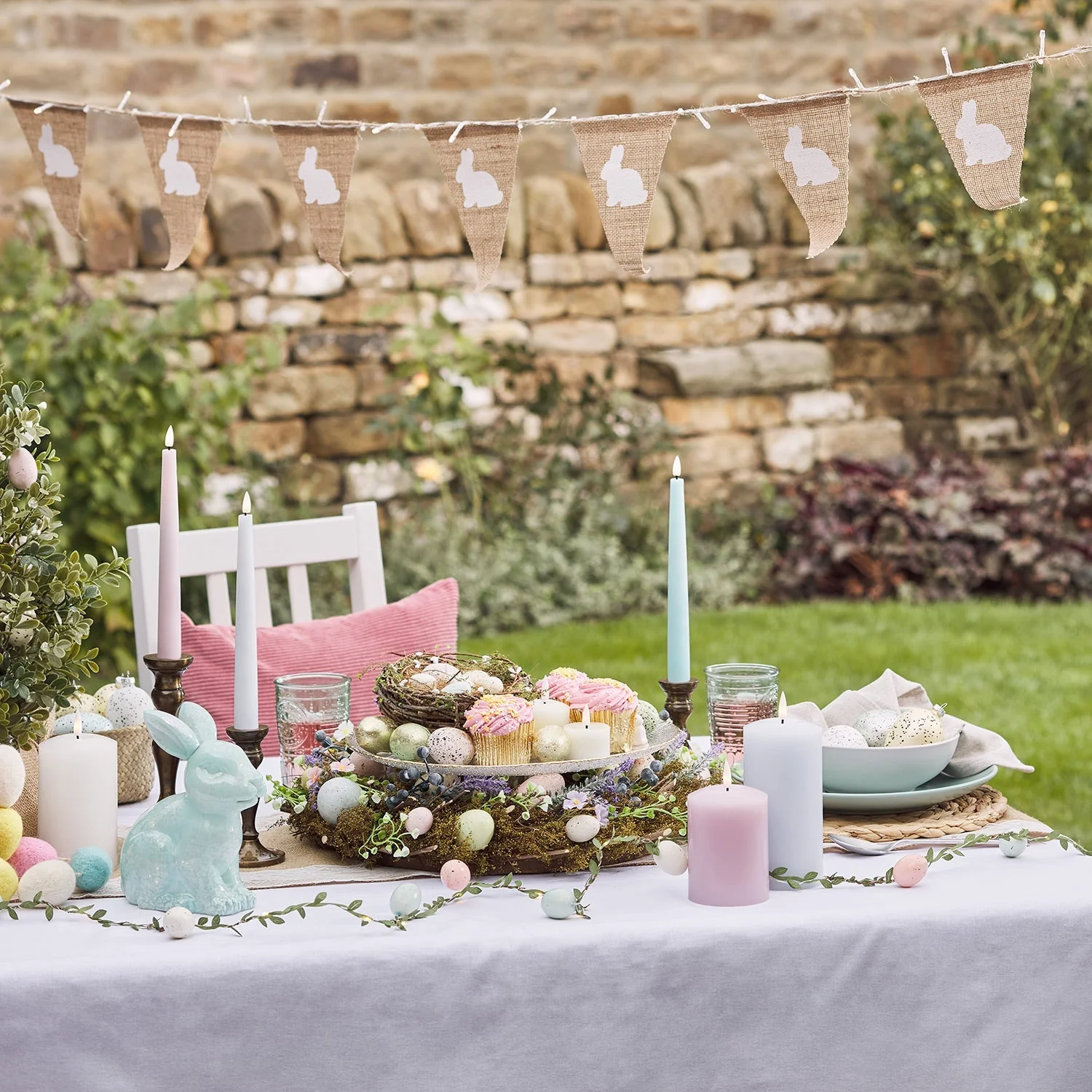 Nest & Eggs Easter Decoration - Image 5