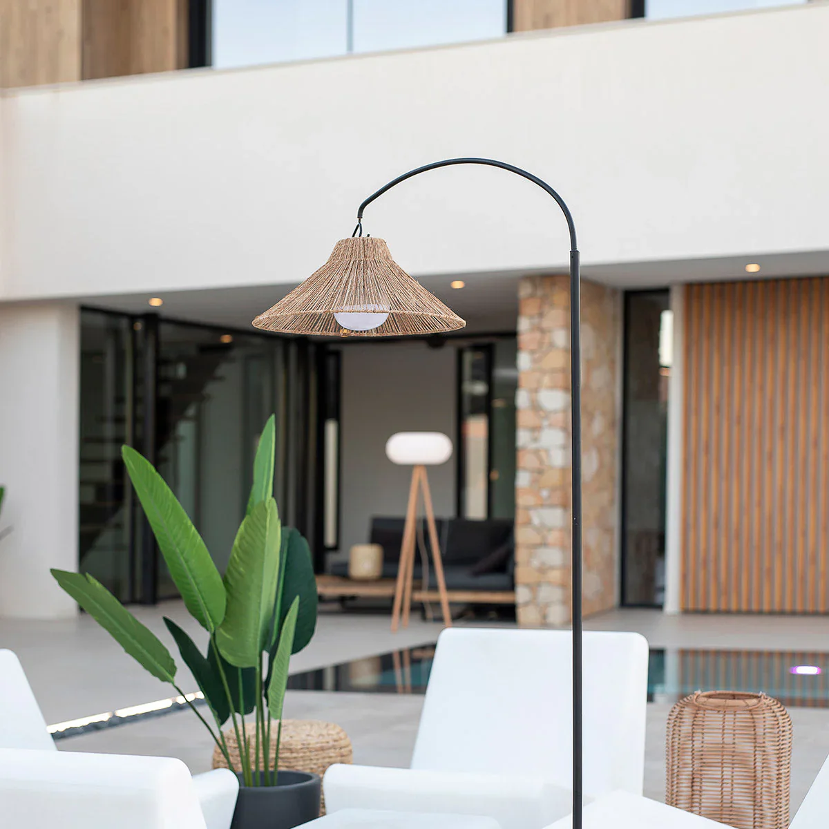 Niza 165 Cordless Arc Floor Lamp - Image 5