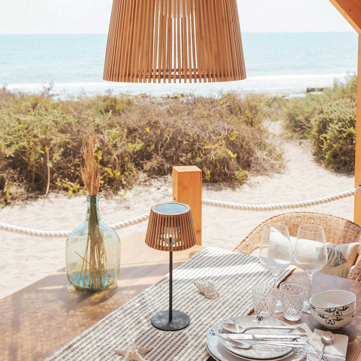 Okinawa Table Solar Powered Lamp - Image 3