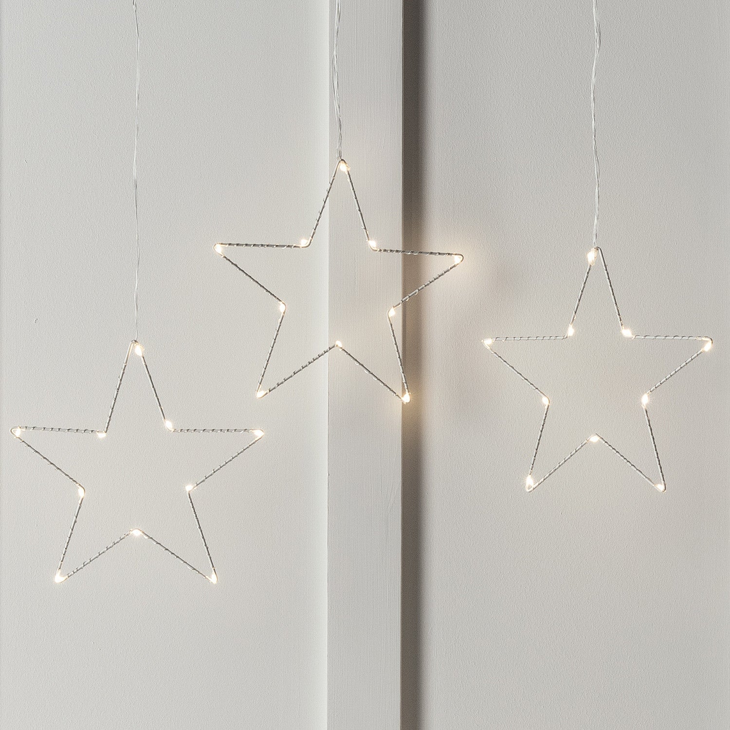Osby Star Trio Christmas Window Light - Image 3