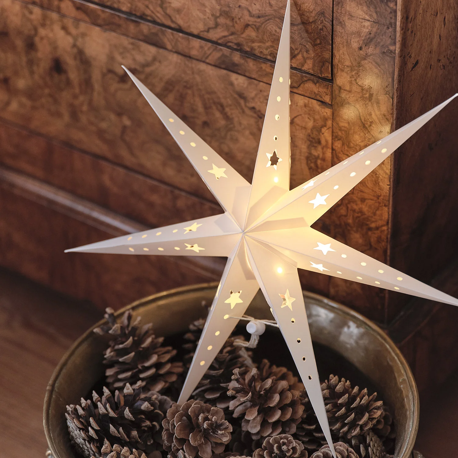 Paper Star Decoration Trio - Image 4