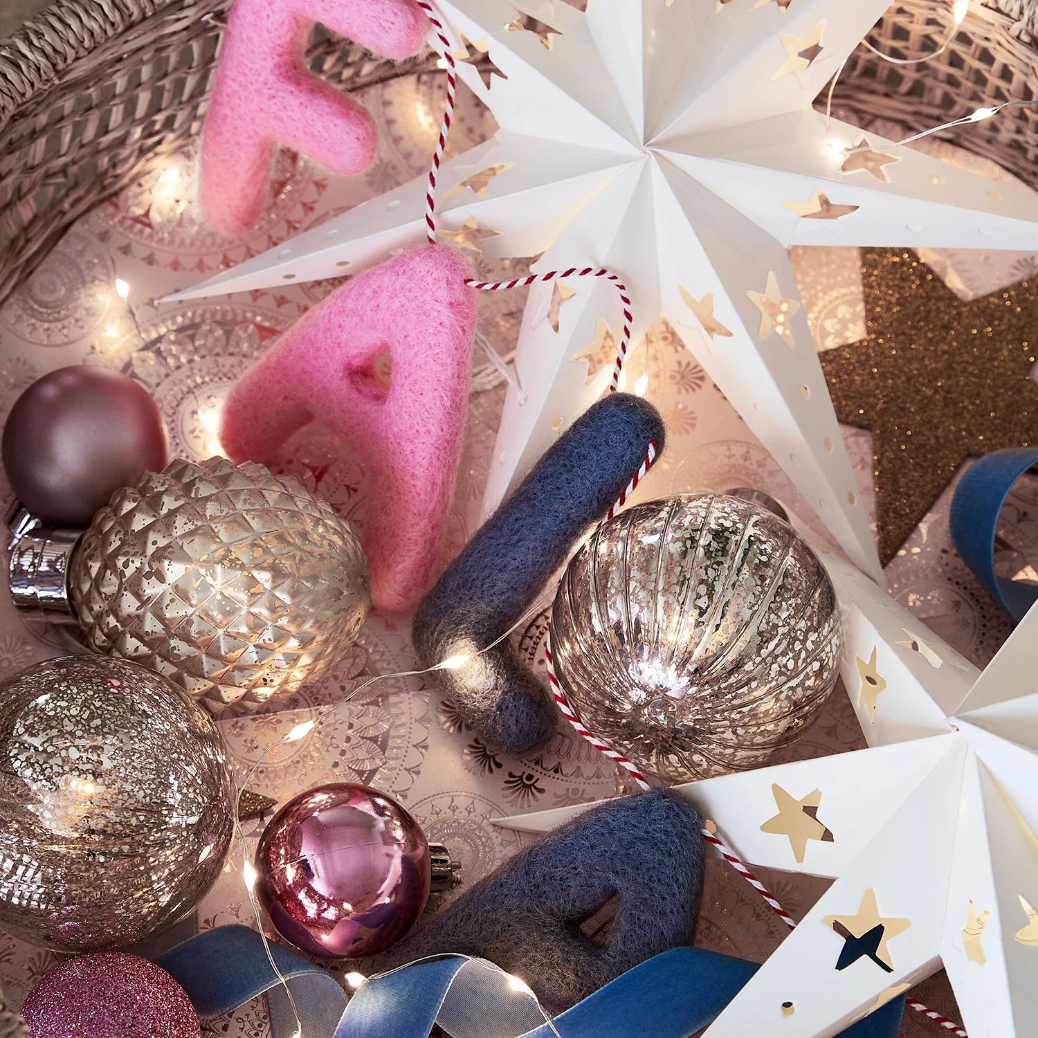 Paper Star Decoration Trio - Image 7