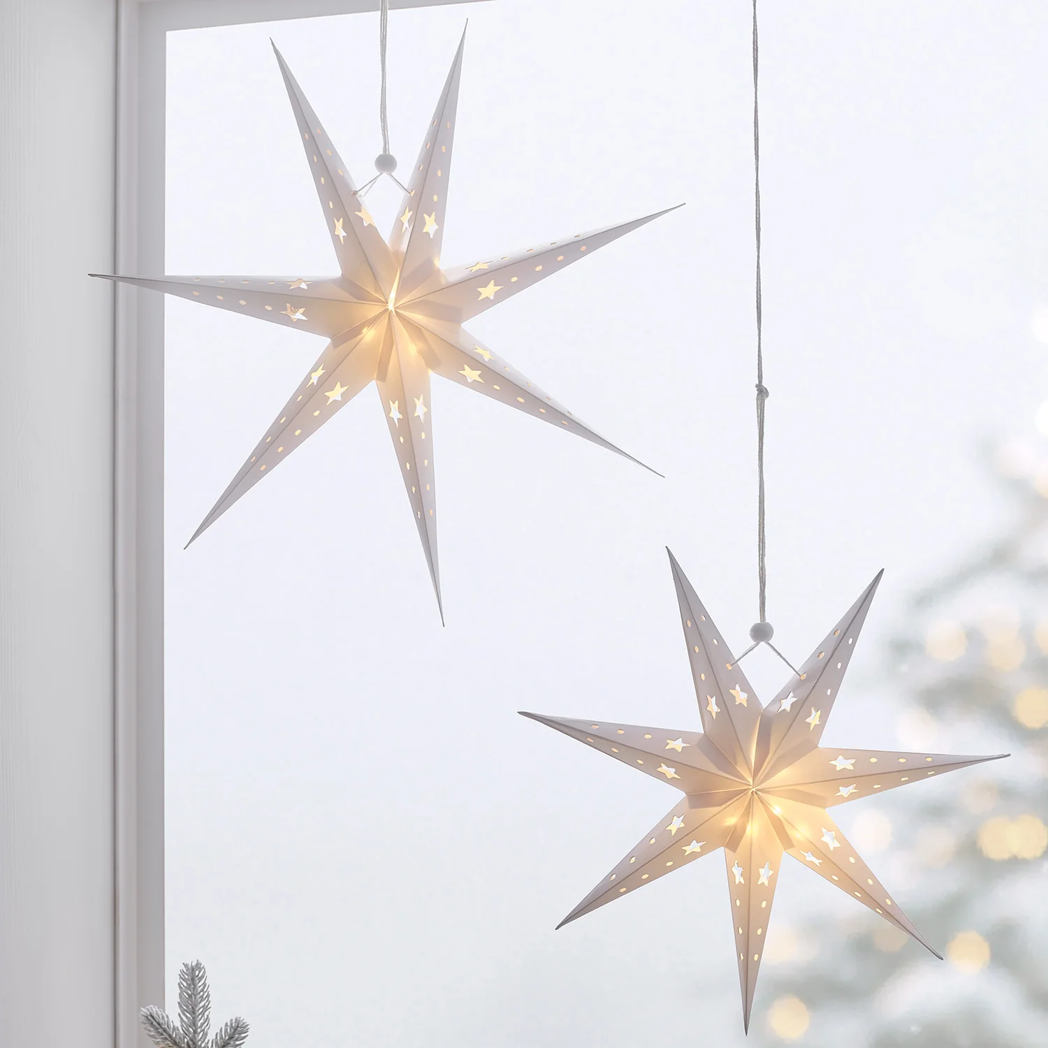 Paper Star Decoration Trio - Image 9