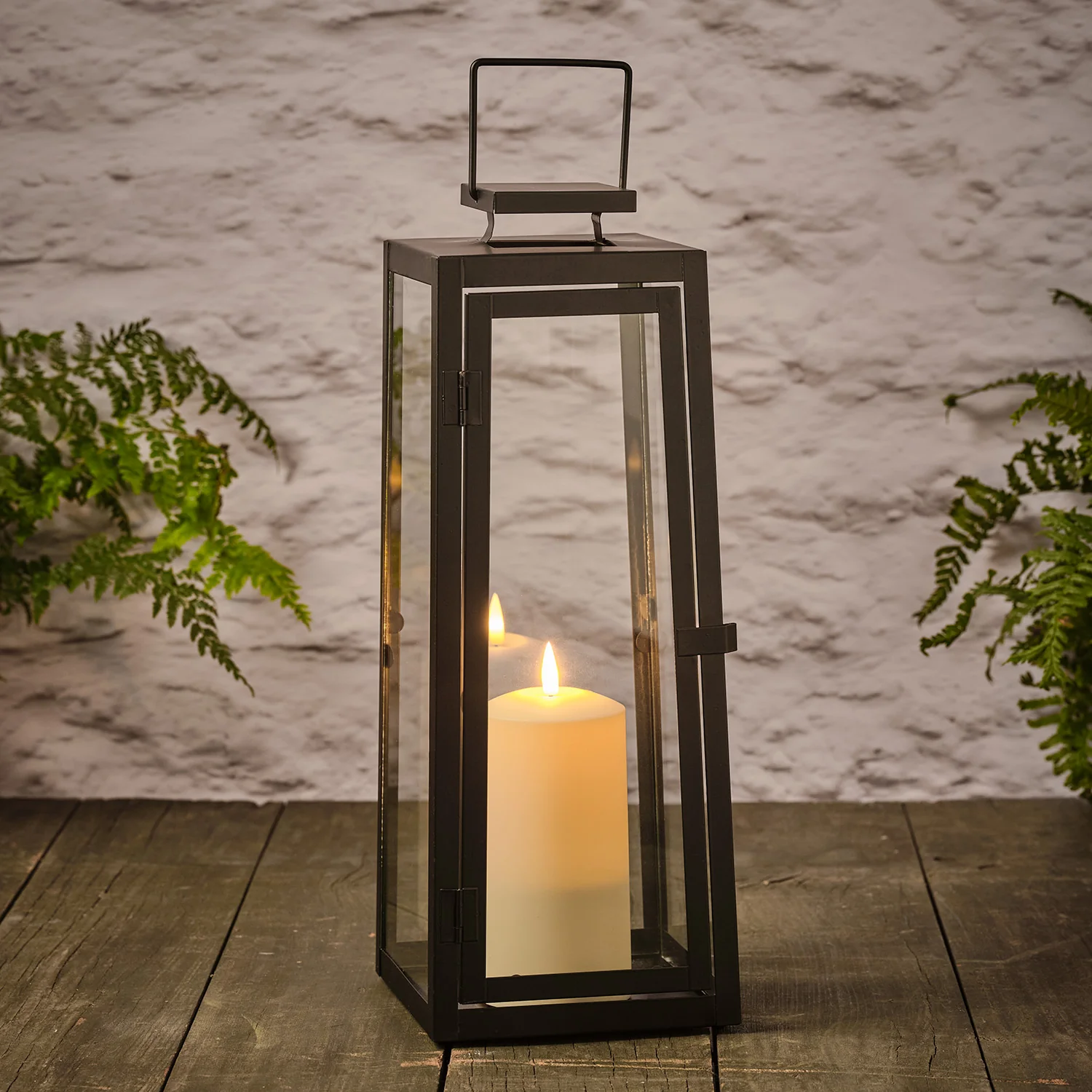 Porto Lantern Duo with TruGlow® Candles - Image 6