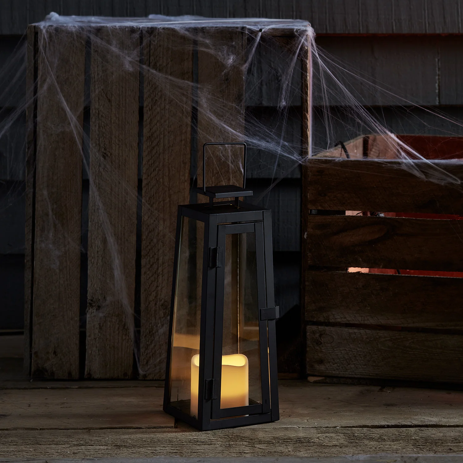 Porto Solar Metal Garden Lantern - Image 12