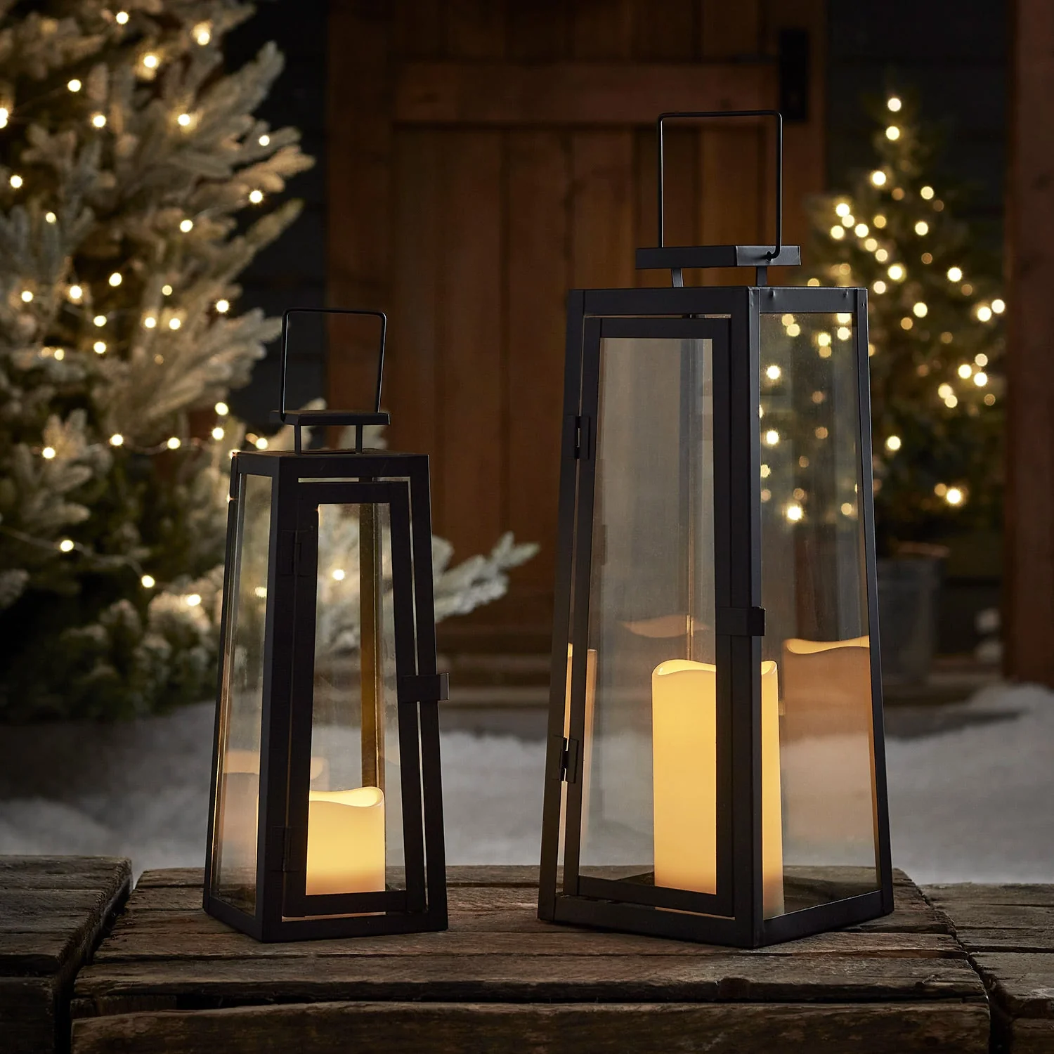 Porto Solar Metal Lantern Bundle - Image 9