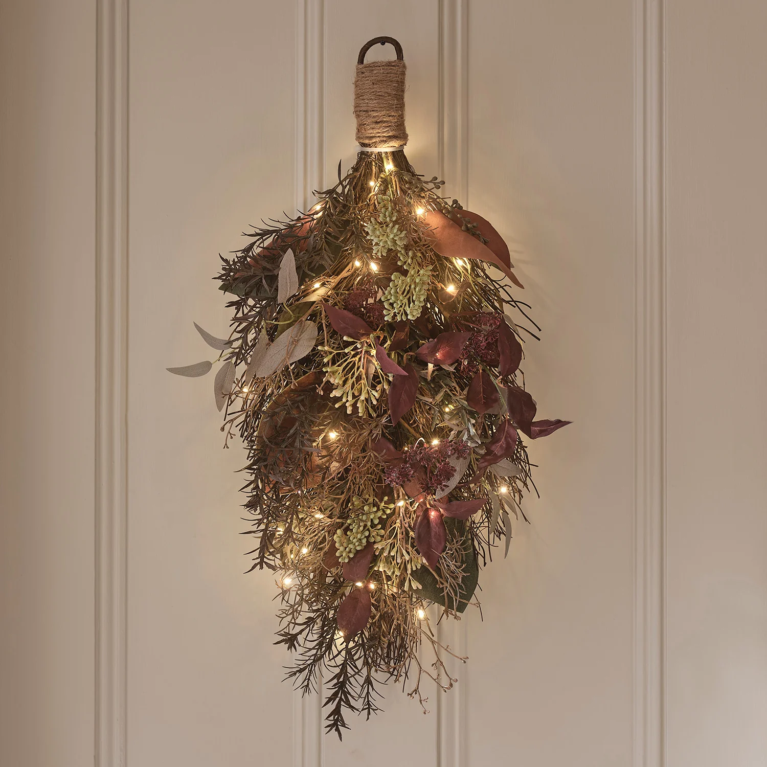Pre Lit Autumn Winter Bough - Image 7
