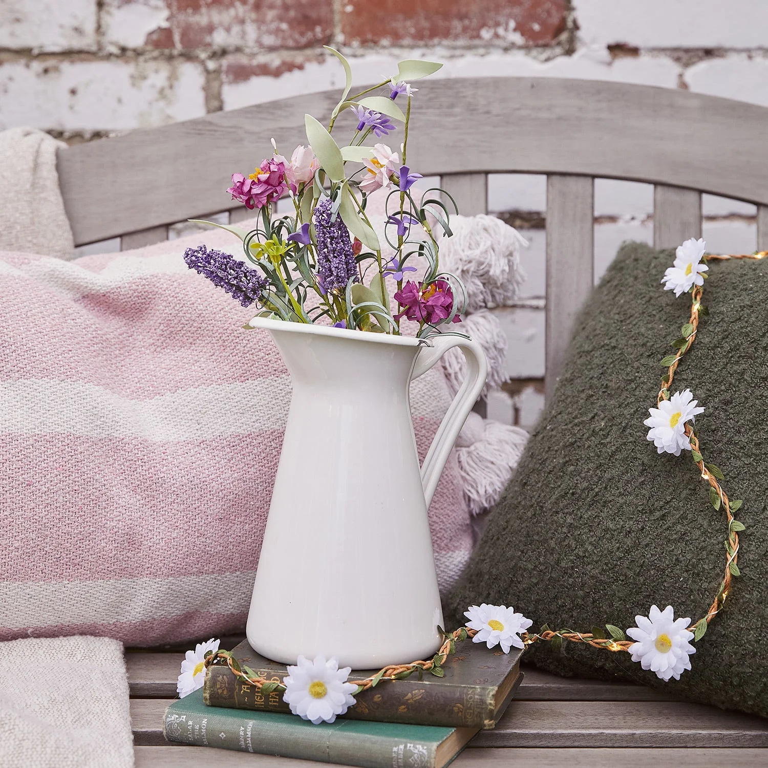 Pre Lit Lavender Spring Sprig - Image 3