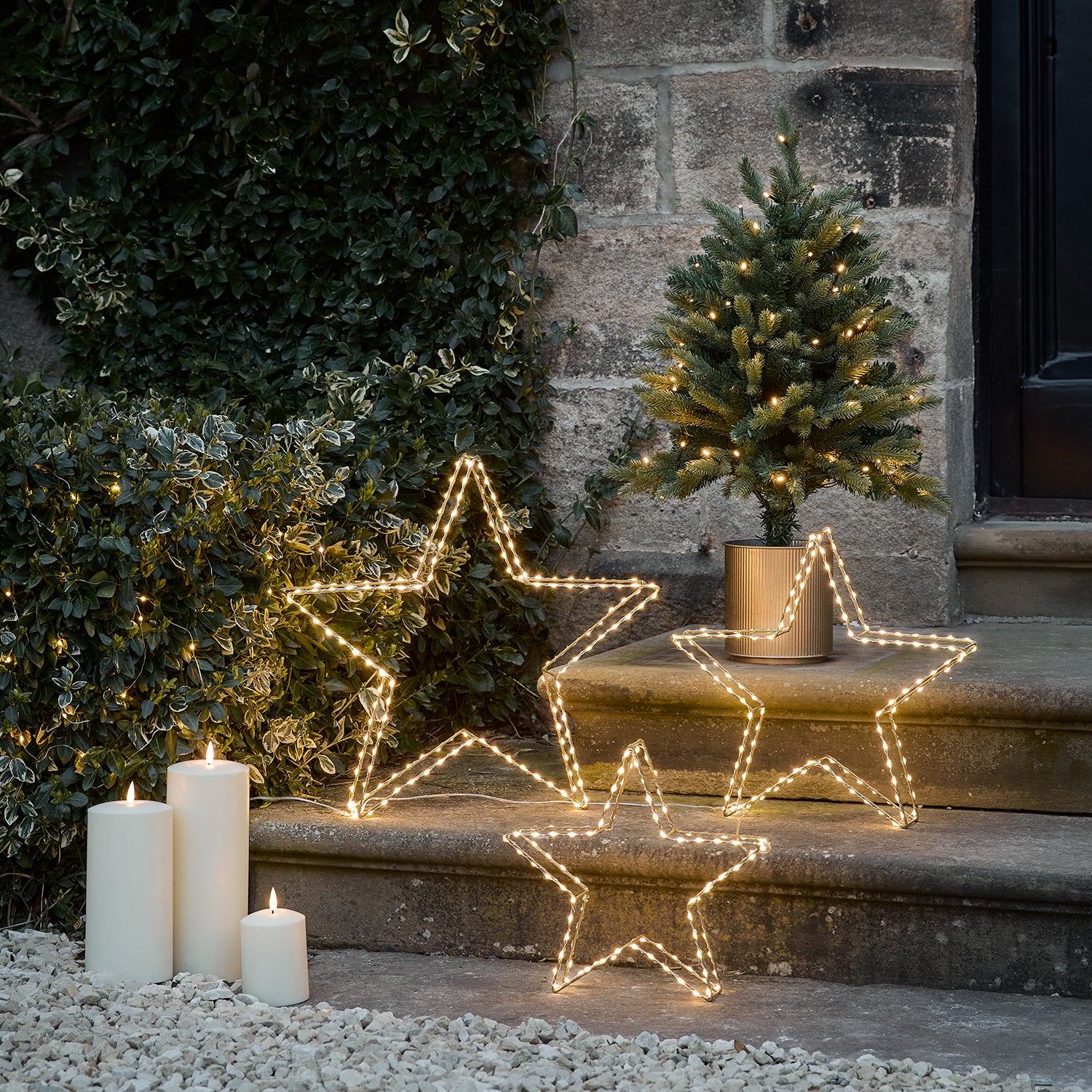 Pre Lit LED Outdoor Porch Bundle - Image 5