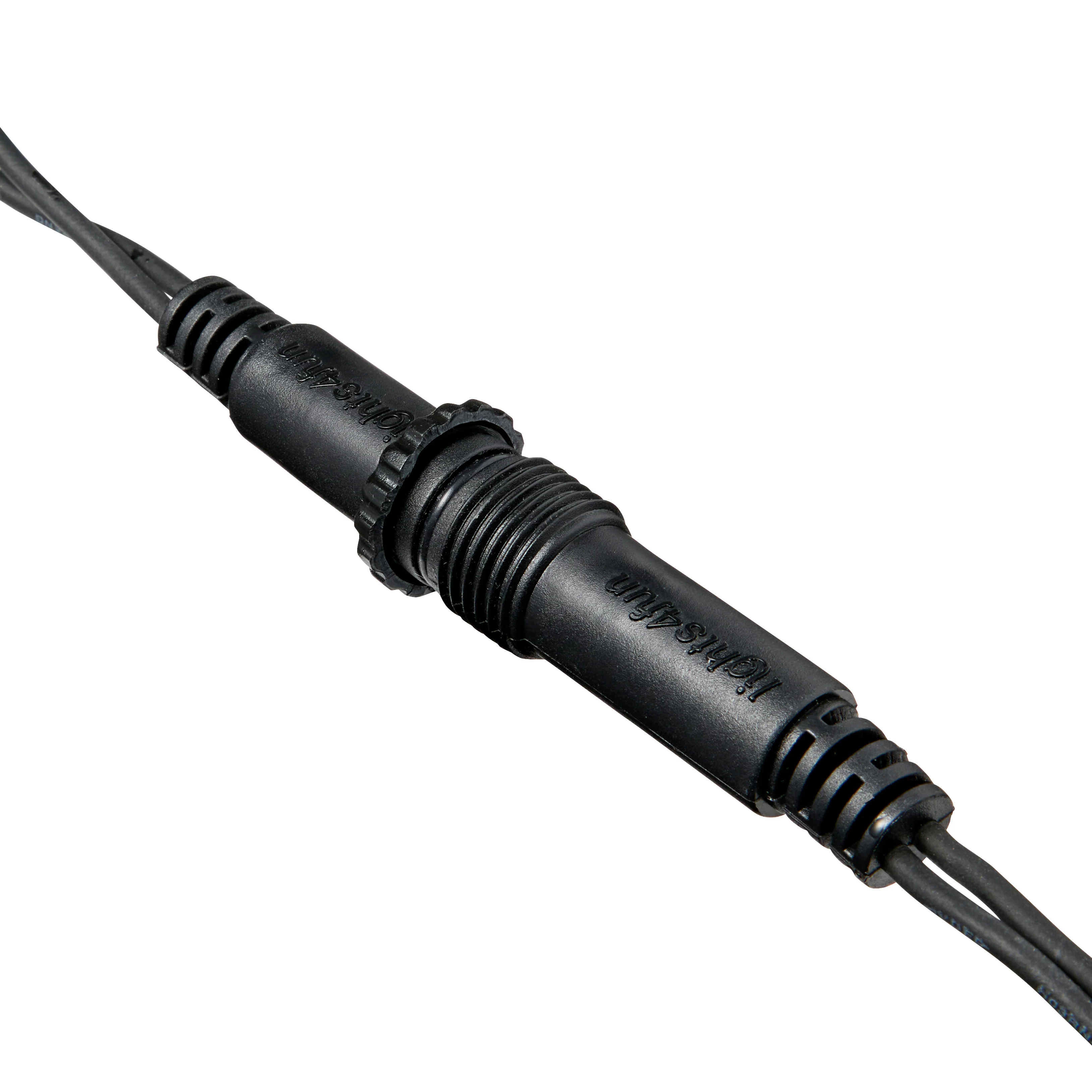 Pro Connect 5m 10 Warm White Connectable Festoon Lights Clear Cap Black Cable - Image 4