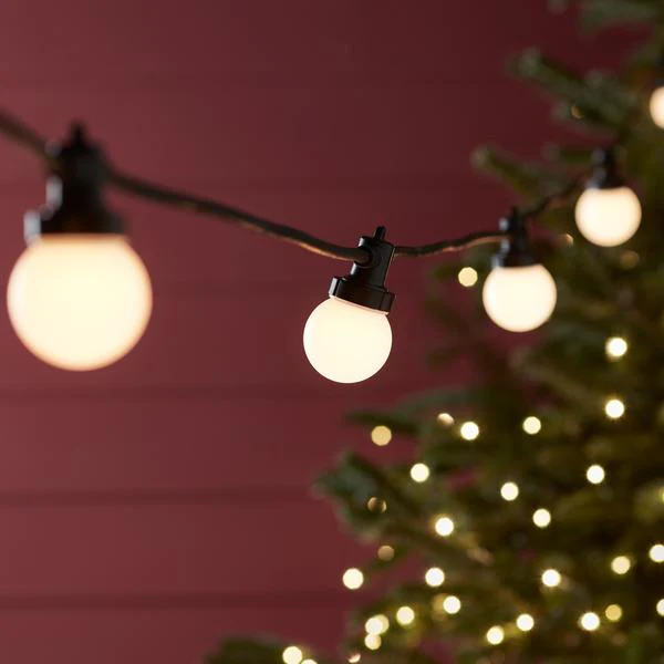 Pro Connect 145m 290 Warm White Connectable Festoon Lights Black Cable - Image 6
