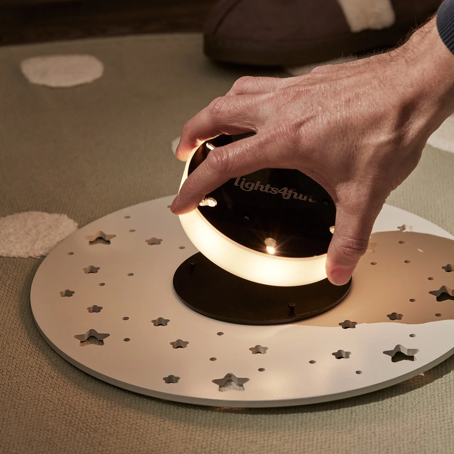 Rechargeable Starry Night Sky Children’s Wall Light - Image 3