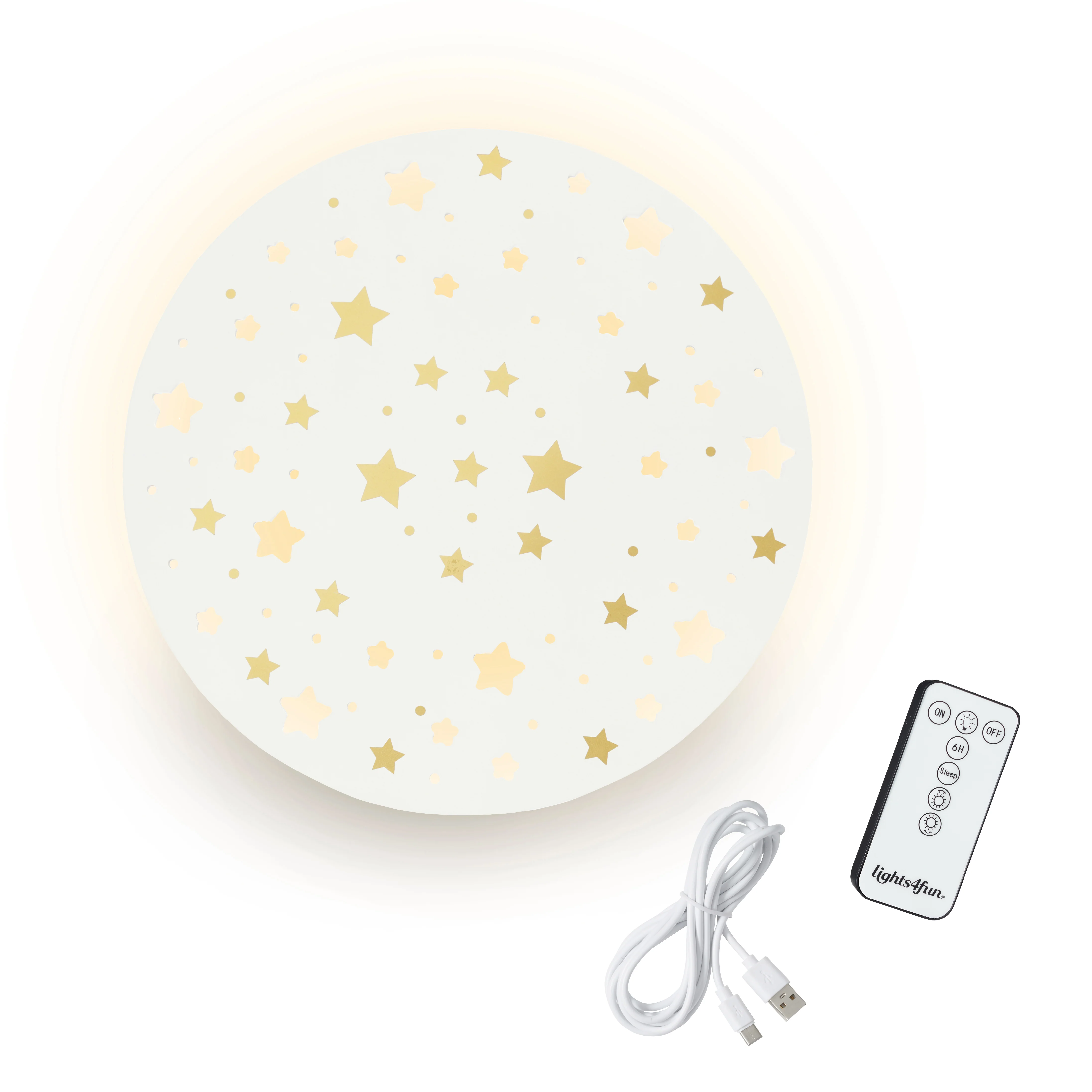 Rechargeable Starry Night Sky Children’s Wall Light - Image 5