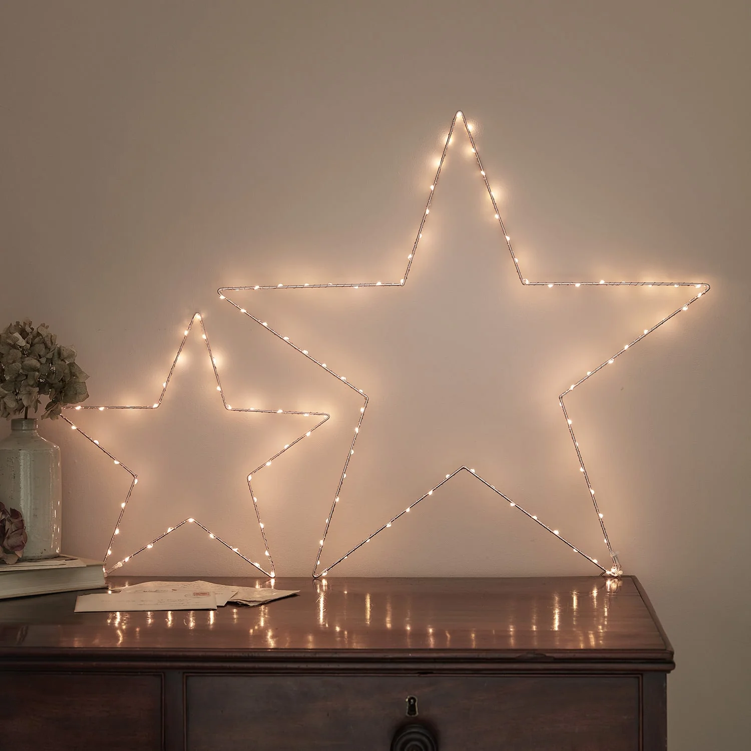 34cm Rose Gold Osby Star Window Light - Image 10